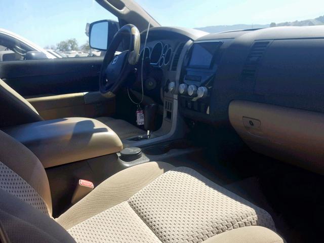 5TBEV54127S465483 - 2007 TOYOTA TUNDRA CRE BEIGE photo 5