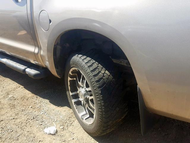 5TBEV54127S465483 - 2007 TOYOTA TUNDRA CRE BEIGE photo 9