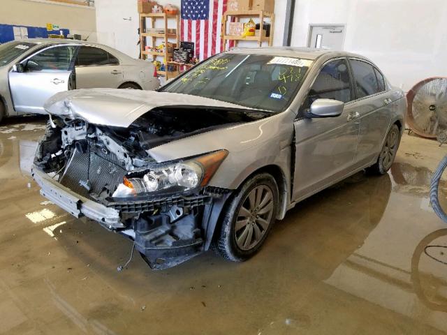 1HGCP3F85BA021478 - 2011 HONDA ACCORD EXL SILVER photo 2