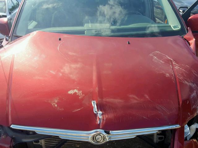 2A4RR5D13AR358966 - 2010 CHRYSLER TOWN & COU RED photo 7
