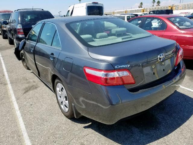 4T4BE46K69R117552 - 2009 TOYOTA CAMRY BASE CHARCOAL photo 3