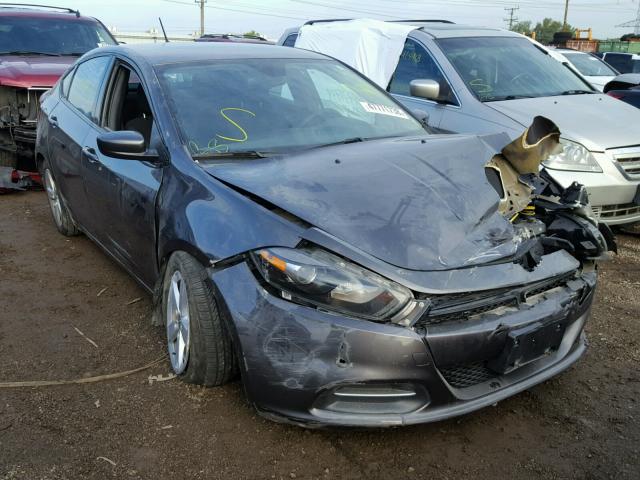 1C3CDFBB4FD373549 - 2015 DODGE DART SXT GRAY photo 1