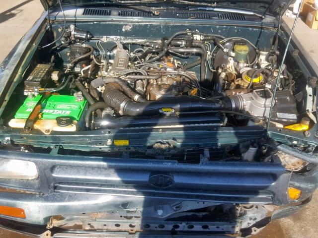 4TARN81AXRZ164813 - 1994 TOYOTA PICKUP 1/2 GREEN photo 7