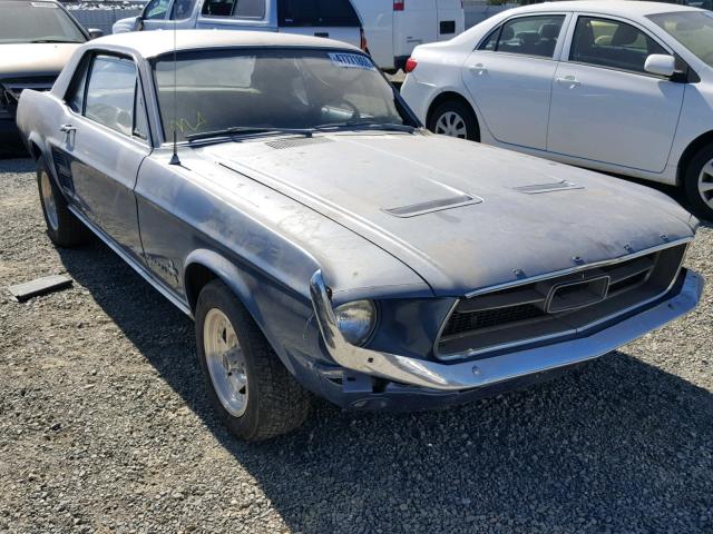 7R01T238302 - 1967 FORD MUSTANG CO BLUE photo 1