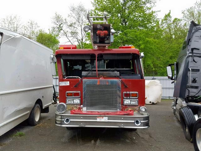 159BT0D04JC185624 - 1988 SPARTAN MOTORS FIRETRUCK RED photo 7