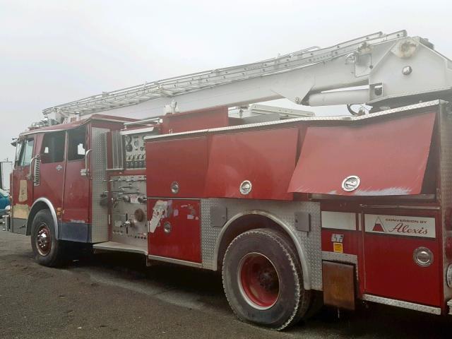 159BT0D04JC185624 - 1988 SPARTAN MOTORS FIRETRUCK RED photo 9