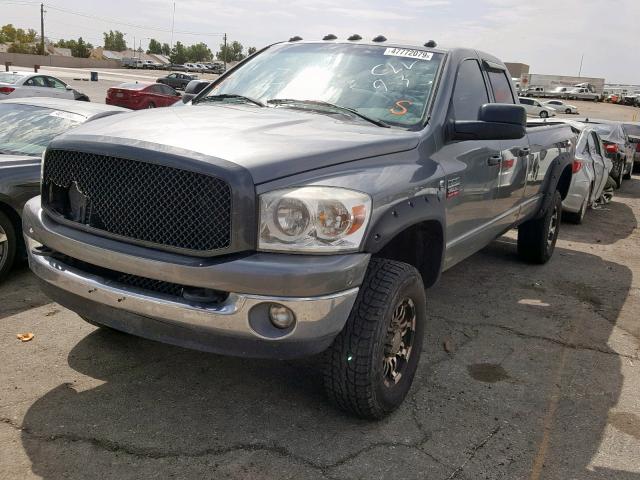 3D7KS28A48G175179 - 2008 DODGE RAM 2500 S GRAY photo 2