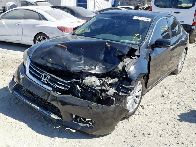 1HGCR2F89FA014320 - 2015 HONDA ACCORD EXL BLACK photo 2