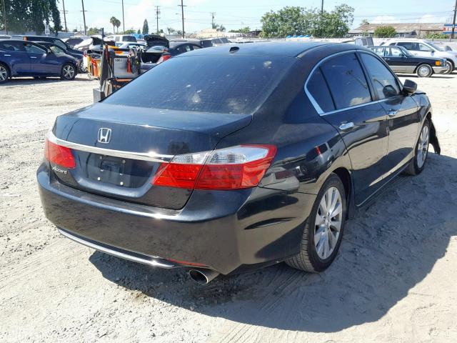 1HGCR2F89FA014320 - 2015 HONDA ACCORD EXL BLACK photo 4