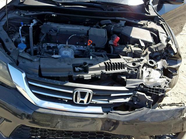 1HGCR2F89FA014320 - 2015 HONDA ACCORD EXL BLACK photo 7