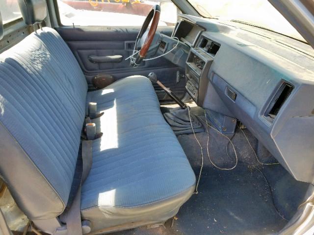 1N6SD11S3LC421231 - 1990 NISSAN D21 SHORT BLUE photo 5