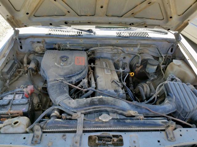 1N6SD11S3LC421231 - 1990 NISSAN D21 SHORT BLUE photo 7