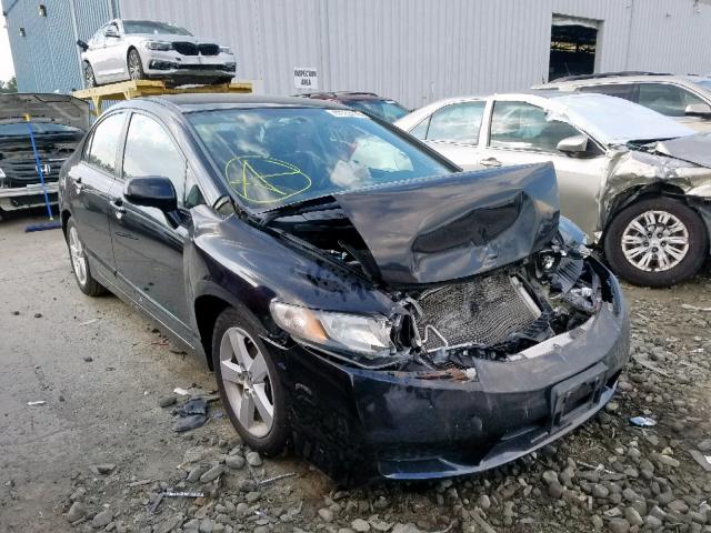2HGFA1F62AH312506 - 2010 HONDA CIVIC LX-S BLACK photo 1