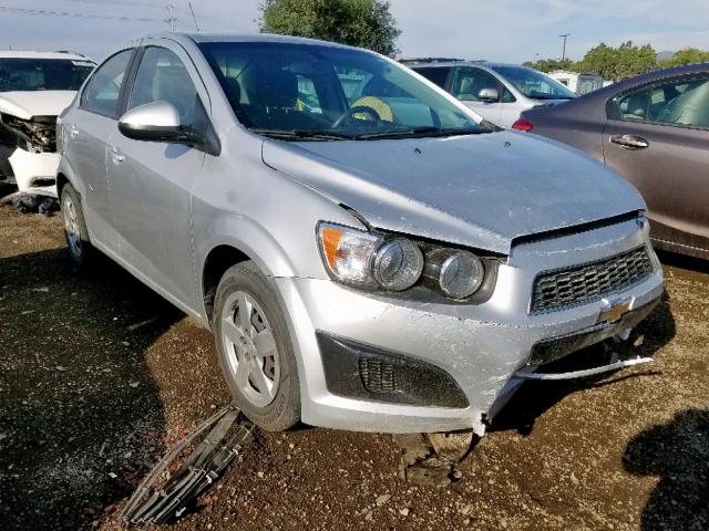 1G1JA5SG2G4176343 - 2016 CHEVROLET SONIC LS 银色 照片 1