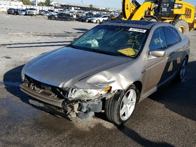 19UUA66274A068081 - 2004 ACURA TL TAN photo 2