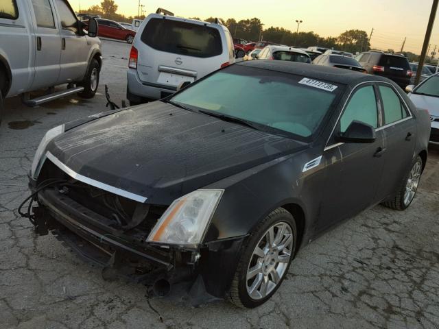 1G6DV57V690145612 - 2009 CADILLAC CTS HI FEA BLACK photo 2