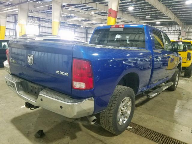 3C6UR5DL3GG260947 - 2016 RAM 2500 SLT BLUE photo 4