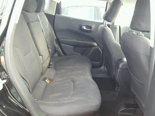 3C4NJDAB9JT248861 - 2018 JEEP COMPASS SP შავი ფოტო 6