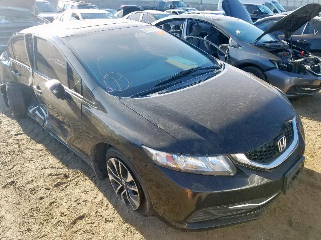 2HGFB2F89FH538294 - 2015 HONDA CIVIC EX BLACK photo 1