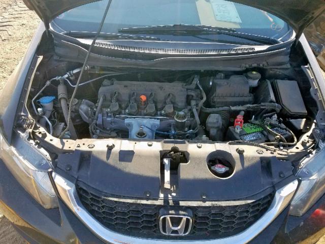 2HGFB2F89FH538294 - 2015 HONDA CIVIC EX BLACK photo 7