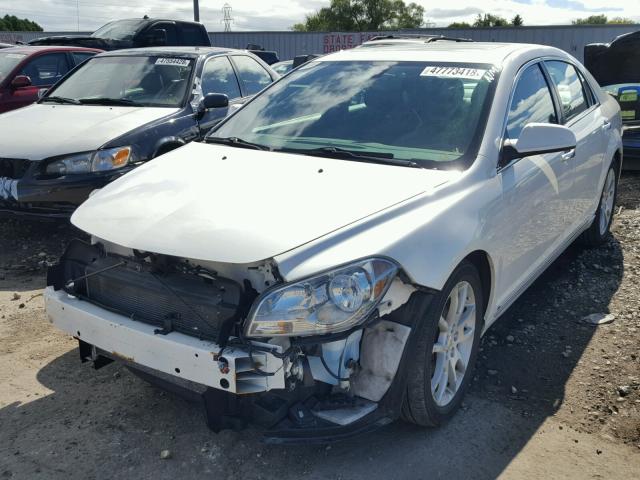 1G1ZE5E74AF102954 - 2010 CHEVROLET MALIBU LTZ 白色 照片 2