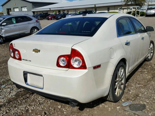 1G1ZE5E74AF102954 - 2010 CHEVROLET MALIBU LTZ 白色 照片 4