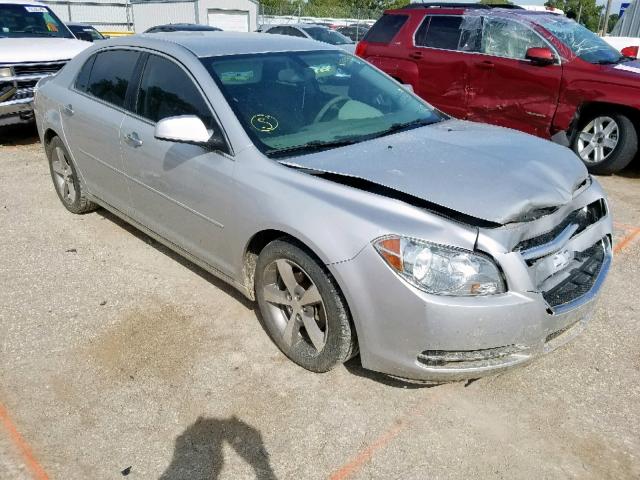 1G1ZC5E04CF264515 - 2012 CHEVROLET MALIBU 1LT SILVER photo 1