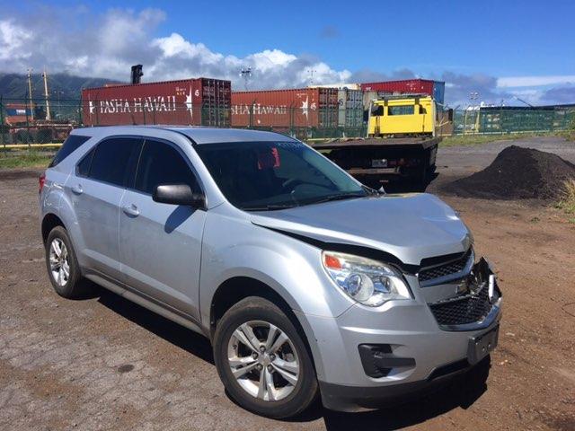 2CNALBEC7B6457436 - 2011 CHEVROLET EQUINOX LS SILVER photo 1