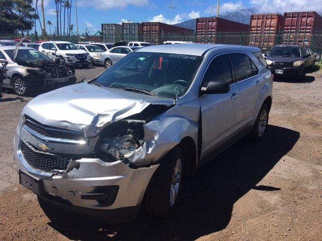 2CNALBEC7B6457436 - 2011 CHEVROLET EQUINOX LS SILVER photo 2