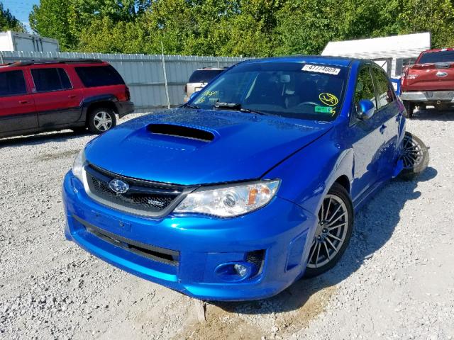 JF1GV7E64DG012998 - 2013 SUBARU IMPREZA WR BLUE photo 2