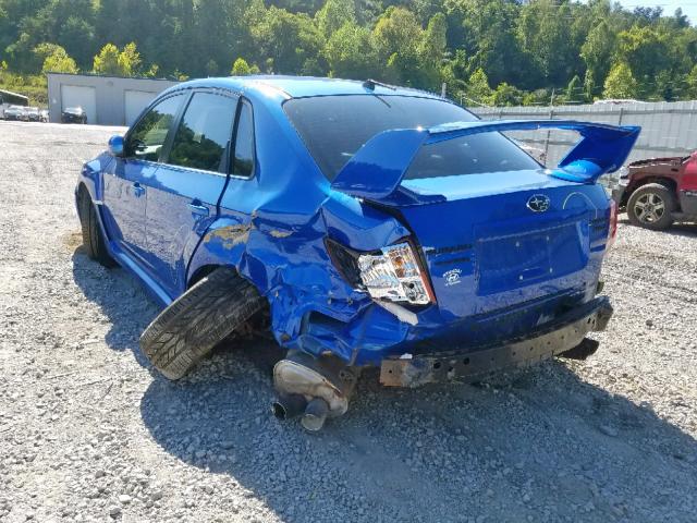 JF1GV7E64DG012998 - 2013 SUBARU IMPREZA WR BLUE photo 3