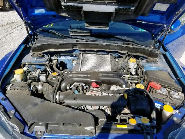 JF1GV7E64DG012998 - 2013 SUBARU IMPREZA WR BLUE photo 7