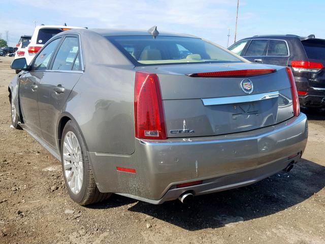 1G6DL5EV2A0115035 - 2010 CADILLAC CTS PERFOR GRAY photo 3