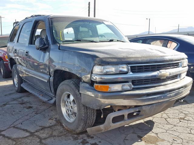 1GNEK13T41R103115 - 2001 CHEVROLET TAHOE K150 GRAY photo 1