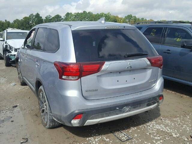 JA4AD2A30HZ035006 - 2017 MITSUBISHI OUTLANDER GRAY photo 3