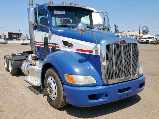 1XPHDW9X8DD199841 - 2013 PETERBILT 386 BLUE photo 1