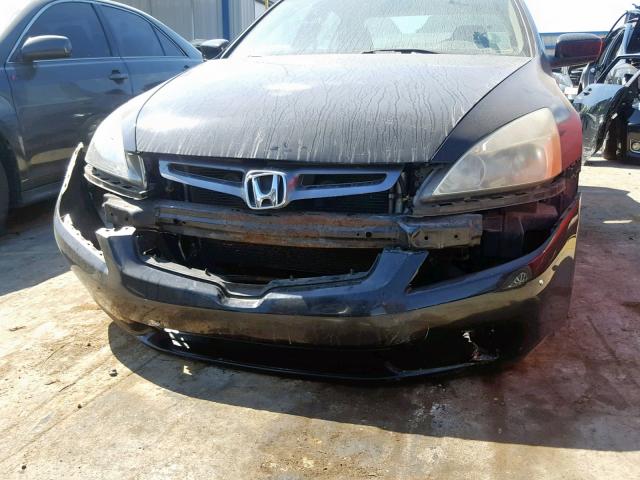 1HGCM56304A088730 - 2004 HONDA ACCORD LX BLACK photo 9