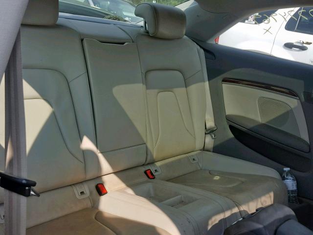 WAUDK78T39A044372 - 2009 AUDI A5 QUATTRO GRAY photo 6