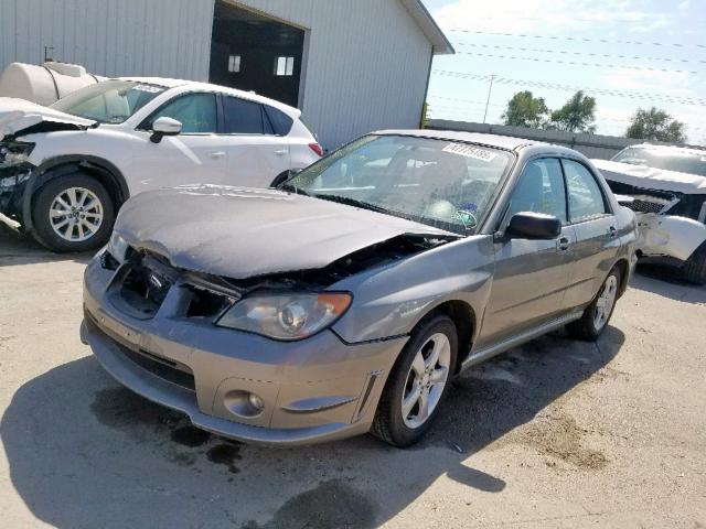 JF1GD67666G523822 - 2006 SUBARU IMPREZA 2. GRAY photo 2