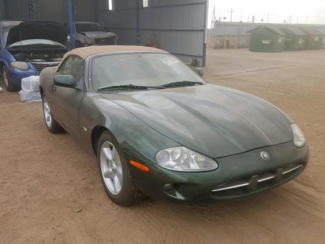 SAJGX2742VC015069 - 1997 JAGUAR XK8 GREEN photo 1