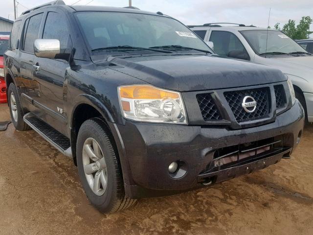 5N1AA08C19N606905 - 2009 NISSAN ARMADA SE BLACK photo 1