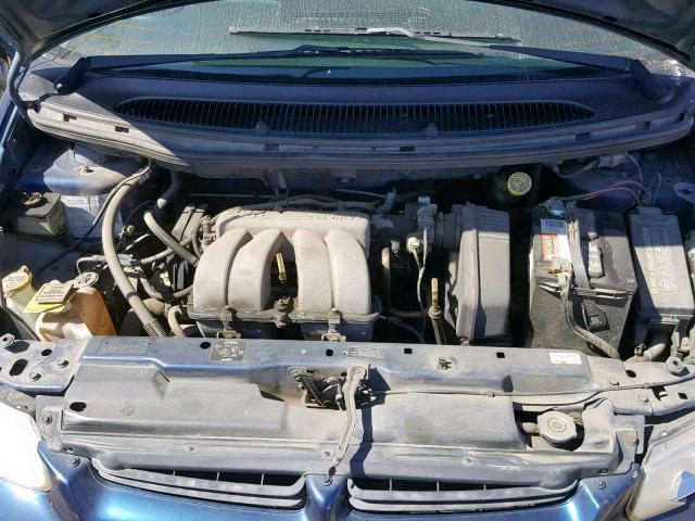 2B4FP25B4YR728141 - 2000 DODGE CARAVAN BLUE photo 7