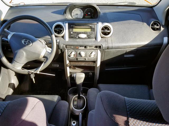 JTKKT624750121692 - 2005 TOYOTA SCION XA BLUE photo 9