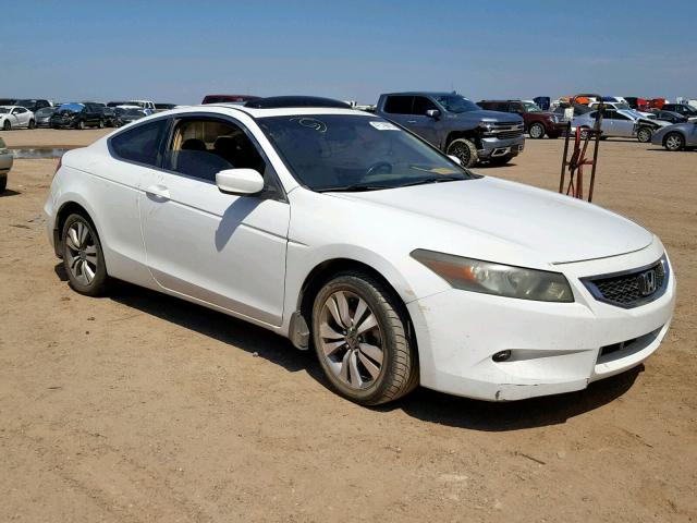 1HGCS12818A007630 - 2008 HONDA ACCORD EXL WHITE photo 1