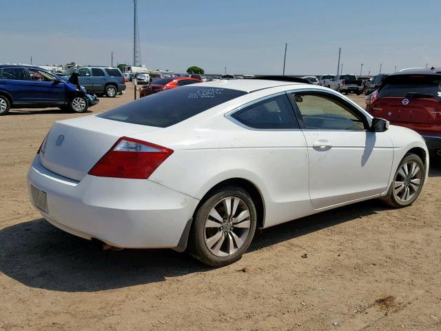 1HGCS12818A007630 - 2008 HONDA ACCORD EXL WHITE photo 4