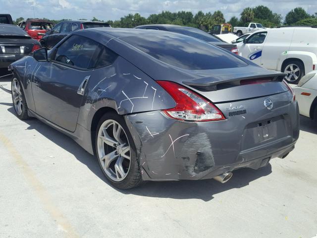 JN1AZ4EH6CM563988 - 2012 NISSAN 370Z BASE GRAY photo 3