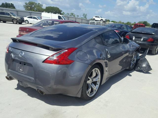 JN1AZ4EH6CM563988 - 2012 NISSAN 370Z BASE GRAY photo 4