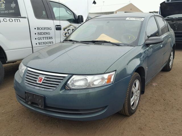 1G8AJ58F77Z209081 - 2007 SATURN ION LEVEL GREEN photo 2