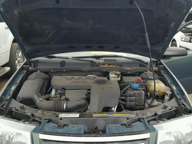 1G8AJ58F77Z209081 - 2007 SATURN ION LEVEL GREEN photo 7