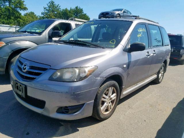 JM3LW28J850540098 - 2005 MAZDA MPV WAGON GRAY photo 2